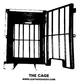 THE CAGE WWW.LEATHERDADDY.COM logo