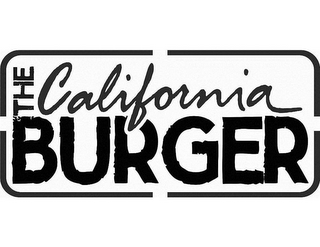 THE CALIFORNIA BURGER logo