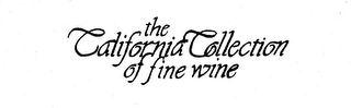 THE CALIFORNIA COLLECTION OF FINE WINE logo