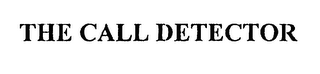 THE CALL DETECTOR logo