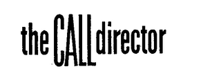 THE CALL DIRECTOR logo