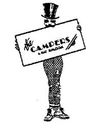THE CAMPERS A GAY BURLESQUE logo