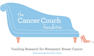 THE CANCER COUCH FOUNDATION FUNDING RESEARCH FOR METASTATIC BREAST CANCER THECANCERCOUCH.COM logo
