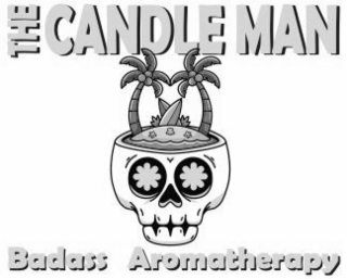 THE CANDLE MAN BADASS AROMATHERAPY logo