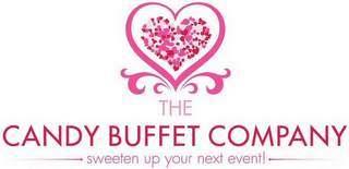 THE CANDY BUFFET COMPANY SWEETEN UP YOUR NEXT EVENT! logo
