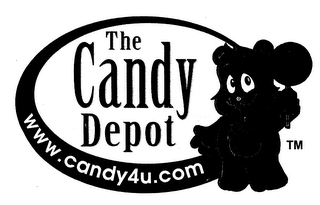 THE CANDY DEPOT WWW.CANDY4U.COM logo