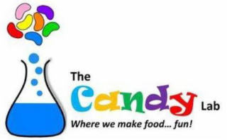 THE CANDY LAB WHERE WE MAKE FOOD... FUN! logo