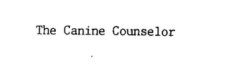 THE CANINE COUNSELOR logo