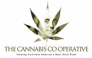 THE CANNABIS CO OPERATIVE HELPING CULTIVATE AMERICA'S NEXT GOLD RUSH logo