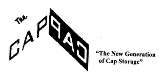 THE CAP PAC "THE NEW GENERATION OF CAP STORAGE" logo