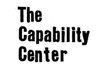 THE CAPABILITY CENTER logo