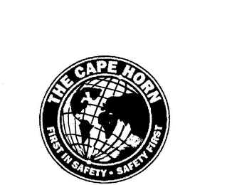 THE CAPE HORN FIRST IN SAFETY SAFETY FIRST logo