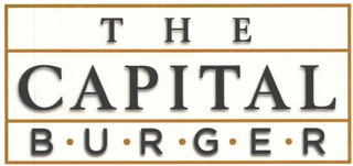 THE CAPITAL B · U · R · G · E · R logo