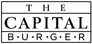 THE CAPITAL B · U· R · G · E · R logo
