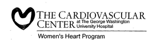 THE CARDIOVASCULAR CENTER AT THE GEORGE WASHINGTON UNIVERSITY HOSPITAL WOMEN'S HEART PROGRAM logo
