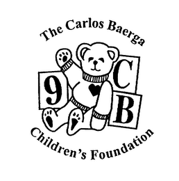 THE CARLOS BAERGA CHILDREN'S FOUNDATION 9 C B logo