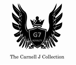 THE CARNELL J COLLECTION G7 ROYALTY EST1977 logo