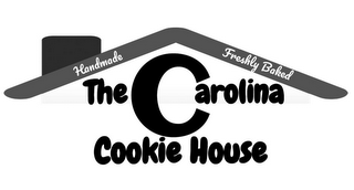 THE CAROLINA COOKIE HOUSE HANDMADE FRESHLY BAKED logo