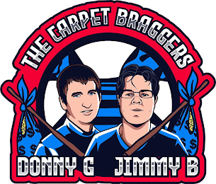 THE CARPET BRAGGERS JIMMY B DONNY G logo
