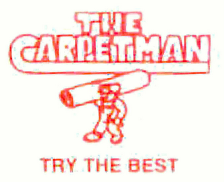THE CARPETMAN TRY THE BEST logo