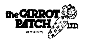 THE CARROT PATCH LTD. IT'S AN ORIGINAL logo