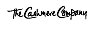 THE CASHMERE COMPANY logo