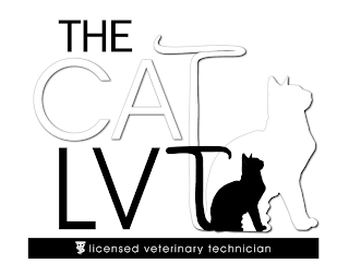 THE CAT LVT LICENSED VETERINARY TECHNICIAN logo