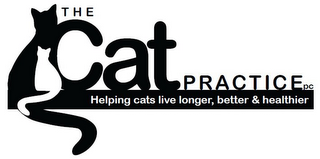 THE CAT PRACTICE PC HELPING CATS LIVE LONGER, BETTER & HEALTHIER logo