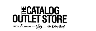 THE CATALOG OUTLET STORE NICOLE SUMMERS J. JILL LTD. THE VERY THING! logo