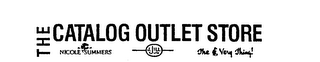THE CATALOG OUTLET STORE NICOLE SUMMERS J. JILL LTD. THE VERY THING! logo