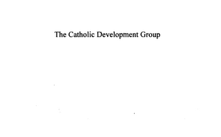 THE CATHOLIC DEVELOPMENT GROUP logo