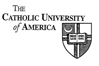 THE CATHOLIC UNIVERSITY OF AMERICA DEUSLUX MEA EST logo