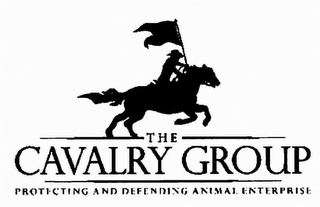 THE CAVALRY GROUP PROTECTING AND DEFENDING ANIMAL ENTERPRISE logo