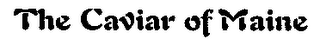 THE CAVIAR OF MAINE logo