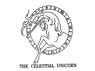 THE CELESTIAL UNICORN logo