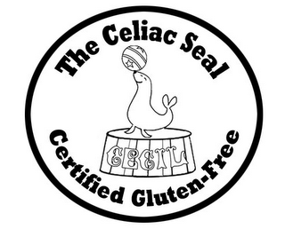 THE CELIAC SEAL CECIL CERTIFIED GLUTEN-FREE logo