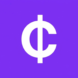 THE CENT SYMBOL logo