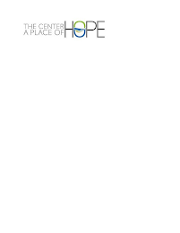 THE CENTER A PLACE OF HOPE logo