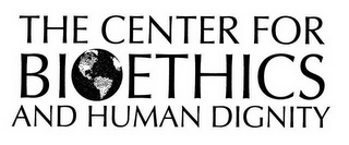 THE CENTER FOR BIOETHICS AND HUMAN DIGNITY logo