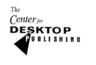 THE CENTER FOR DESKTOP PUBLISHING logo