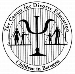 THE CENTER FOR DIVORCE EDUCATION CHILDREN IN BETWEEN logo