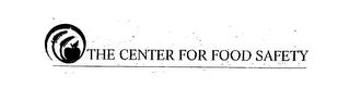 THE CENTER FOR FOOD SAFETY logo