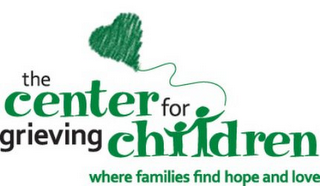 THE CENTER FOR GRIEVING CHILDREN WHERE FAMILIES FIND HOPE AND LOVE logo