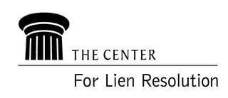 THE CENTER FOR LEIN RESOLUTION logo