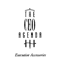 THE CEO AGENDA EXECUTIVE ACCESSORIES logo
