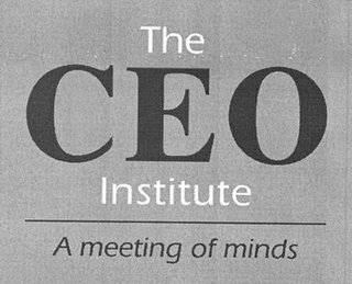 THE CEO INSTITUTE A MEETING OF MINDS logo