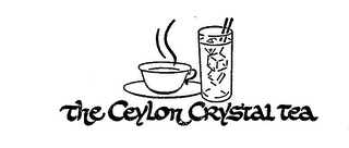 THE CEYLON CRYSTAL TEA logo