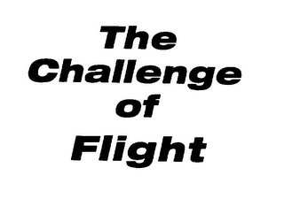 THE CHALLENGE OF FLIGHT logo