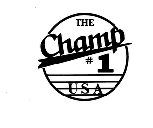 THE CHAMP #1 USA logo