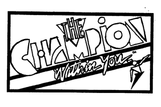THE CHAMPION WITHIN YOU logo